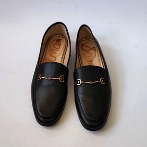 Leather Black Loafers
